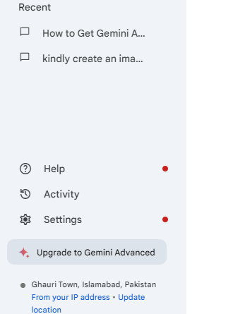 Upgrade to Gemini Advanced