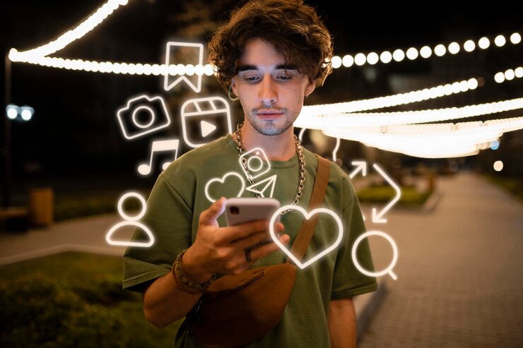 how technology influences social media