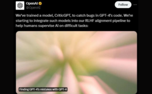 Read more about the article OpenAI Unveils CriticGPT to Improve Code Quality