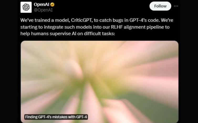 You are currently viewing OpenAI Unveils CriticGPT to Improve Code Quality