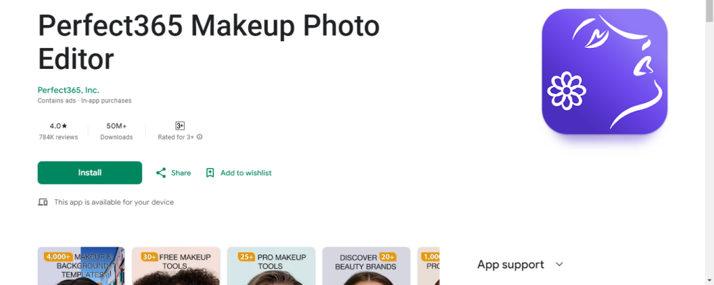 Perfect365 Makeup Photo Editor