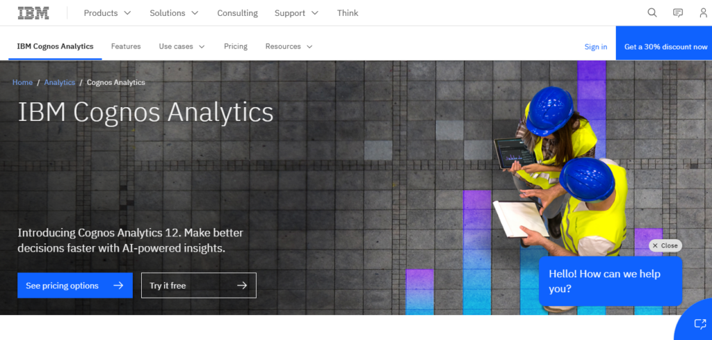 IBM Cognos Analytics