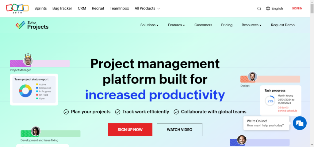 Zoho Projects