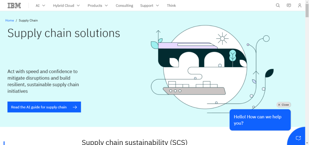 IBM Watson supply chain