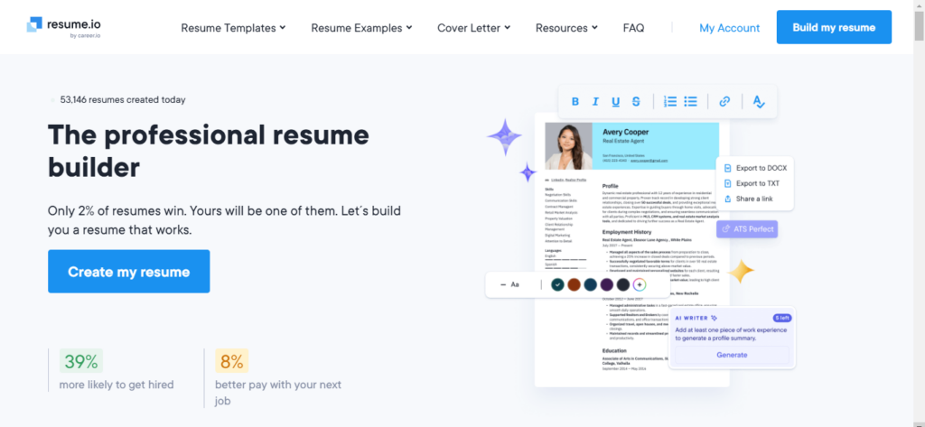 Resume.io